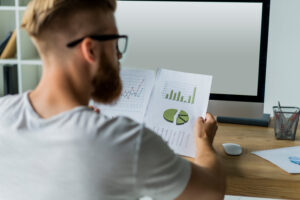 Dashboard con KPI di sostenibilità per il monitoraggio delle performance ESG aziendali